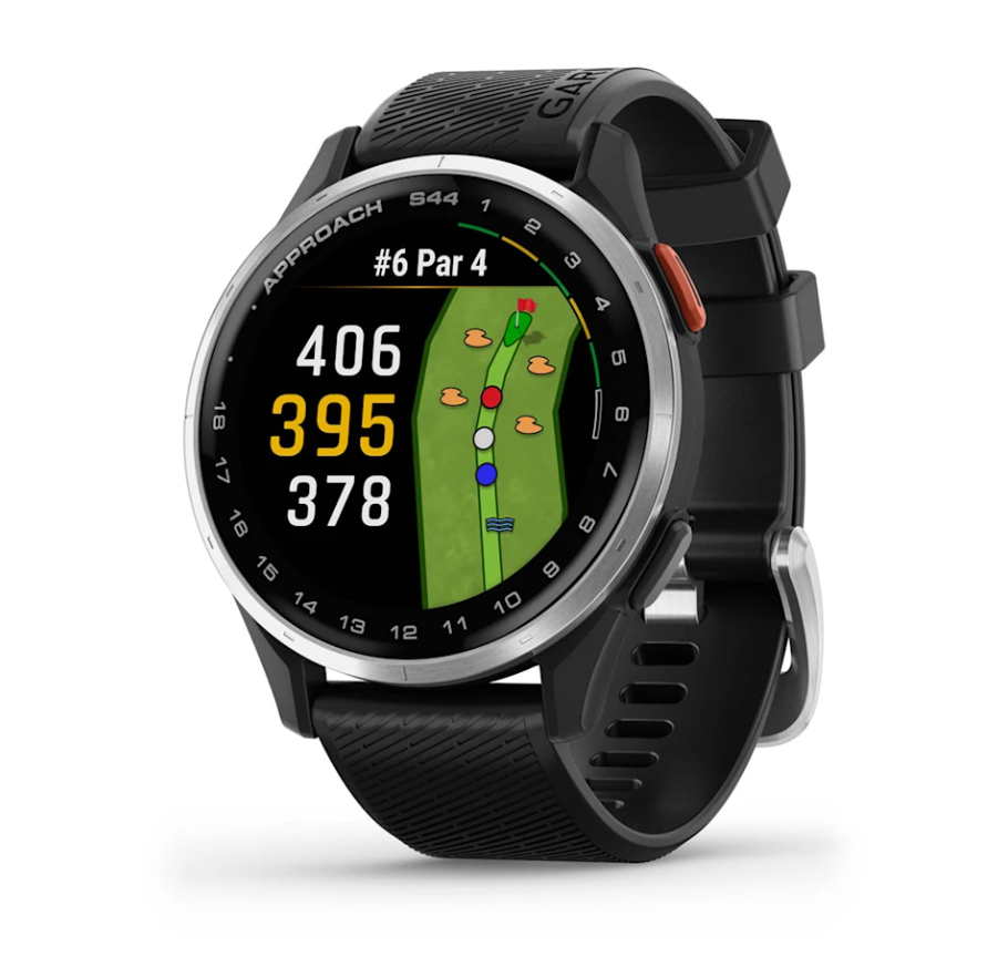 Garmin Approach® S44 Schwarz/Aluminium Garmin-S44-Schwarz/Silber-Alu