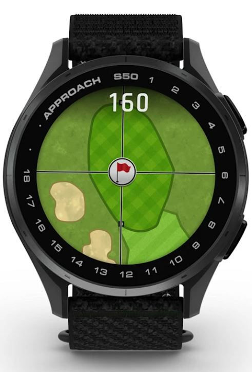 Garmin Approach® S50 Schwarz Aluminium Garmin-S50-Schwarz-Alu