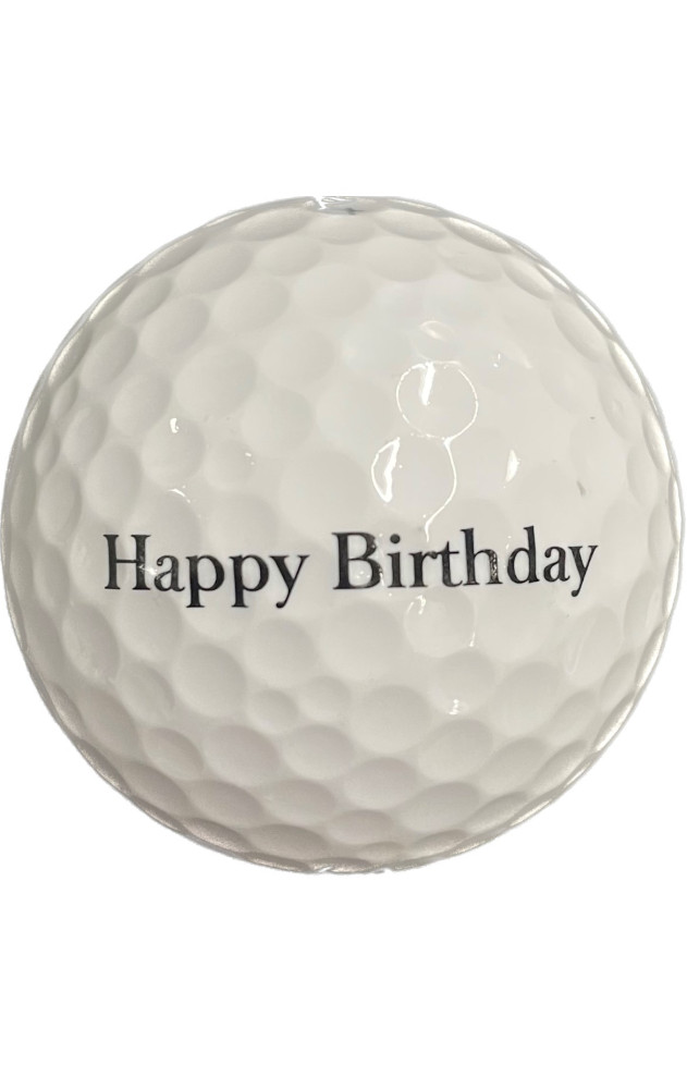 Titleist Velocity - weiss/ Happy Birthday T8026C-BIL-2HB