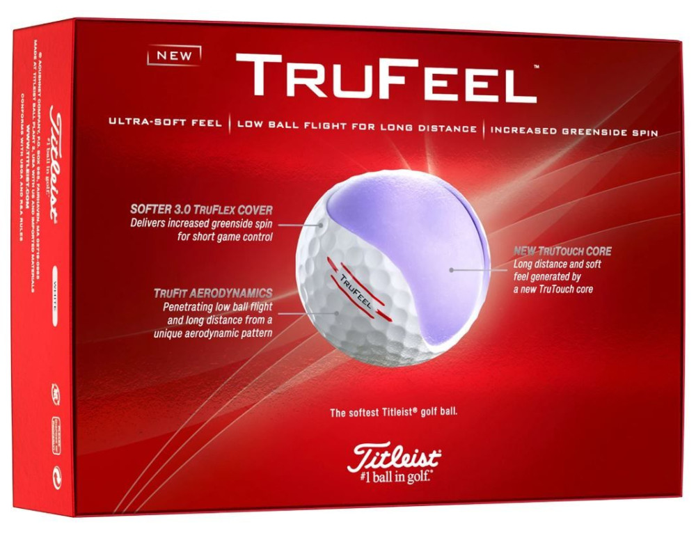 Titleist TruFeel - weiss Titleist-TruFeel-white