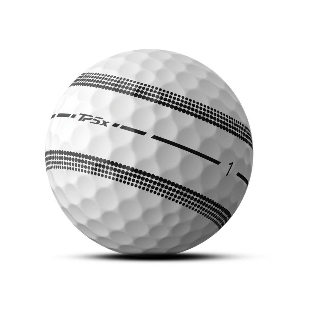 TaylorMade TP5x Stripe white TM-TP5X-Stripe-white