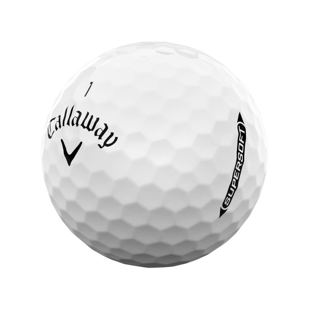 Callaway Supersoft - 2026 White Callaway_Supersoft_2026_White_Black_Sale