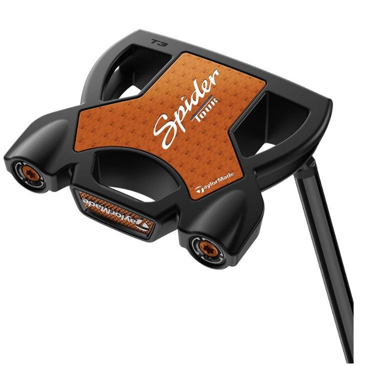 TaylorMade Spider Black Tour Putter #3 S-Neck TM_Spider_#3_S-Neck_LH_34"