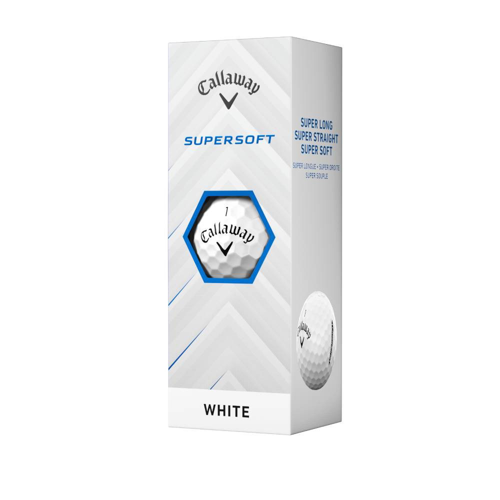 Callaway Supersoft - 2026 White Callaway_Supersoft_2026_White_Black_Sale