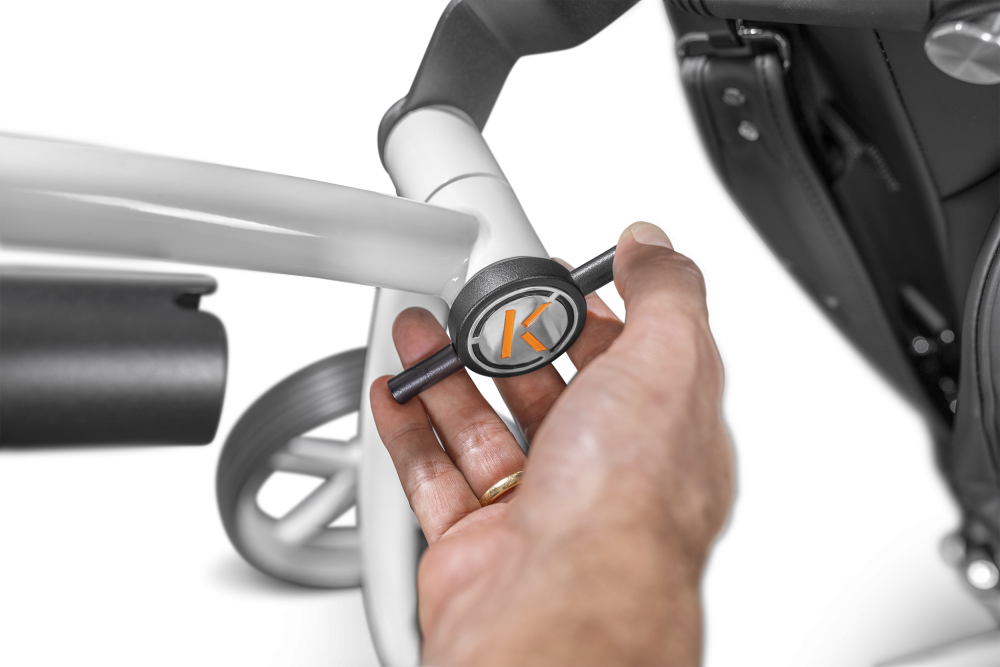 Kiffe K5 E-Trolley - Weiss Ki-K5-Weiss