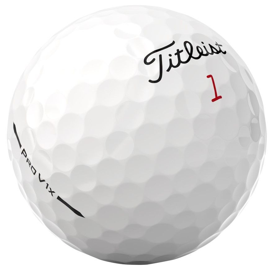 Titleist Pro V1x (2025) - White Titleist-Pro-V1X_1-4_white_2025