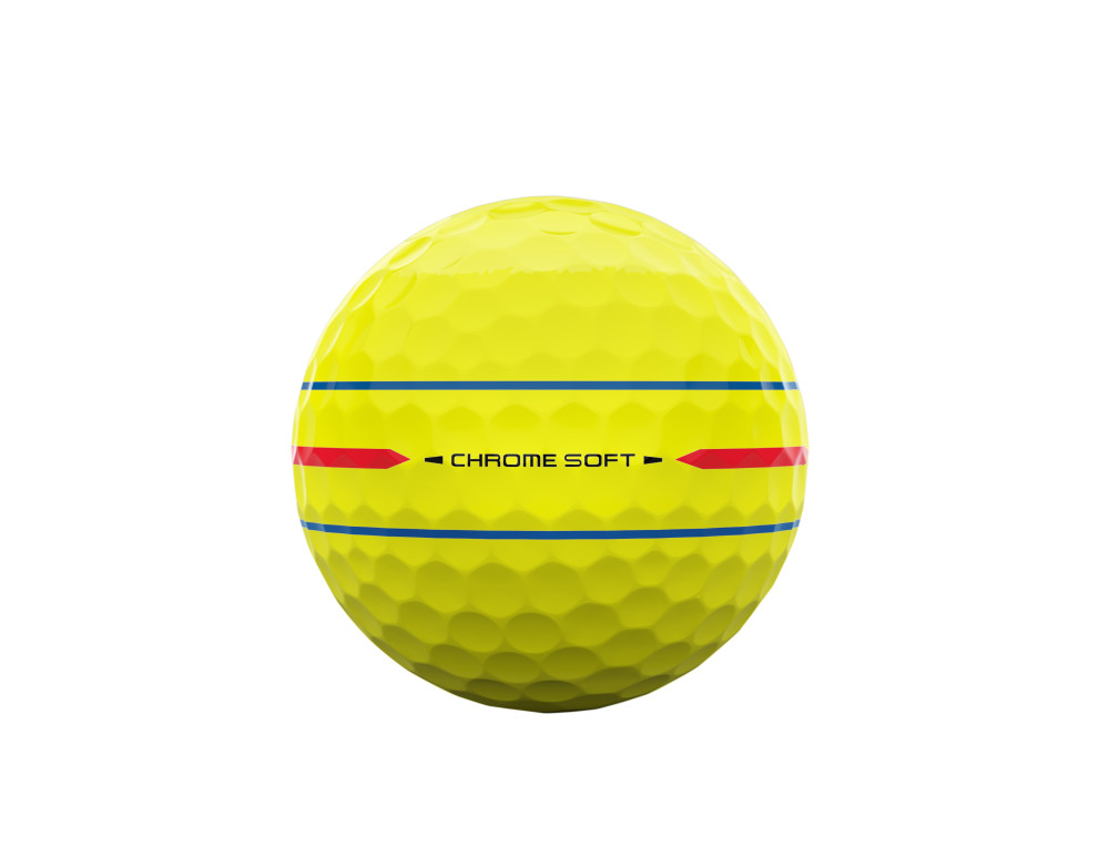 Callaway Chrome Soft 360° Triple Track gelb - 2026 64213631282