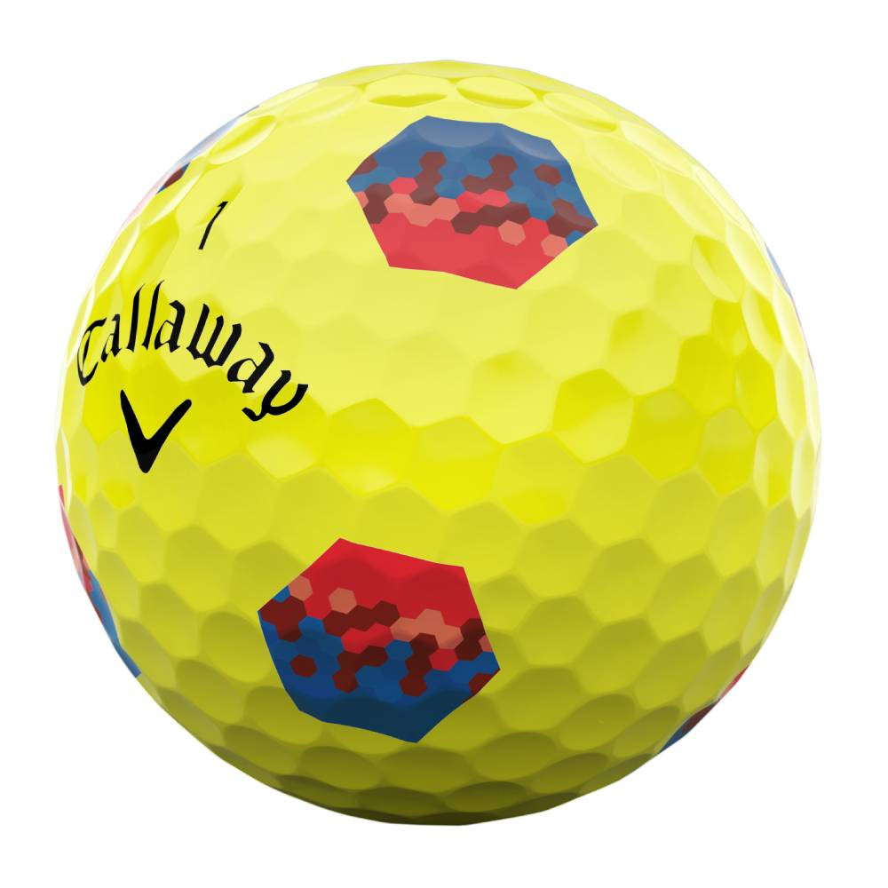 Chrome Soft TruTrack Golfbälle Gelb balls-chrome_soft-TruTrack_Yellow