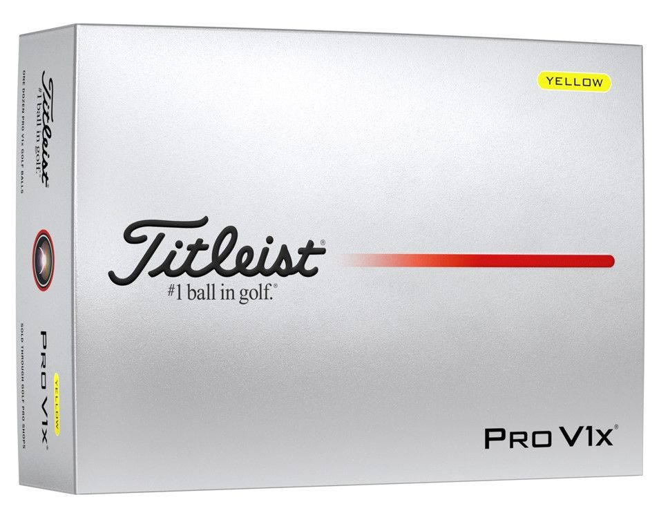 Titleist Pro V1x (2025) - White Titleist-Pro-V1X_1-4_white_2025