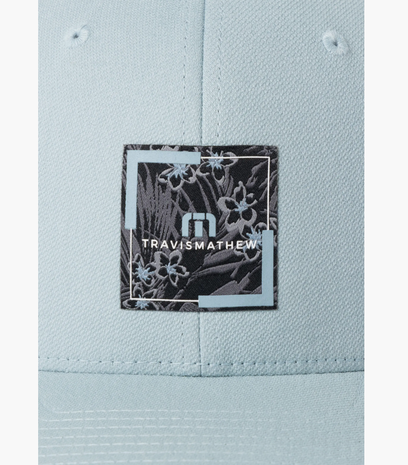TravisMathew Turquoise Water Golf Cap L/XL 1MAA127 3ARO-L-XL