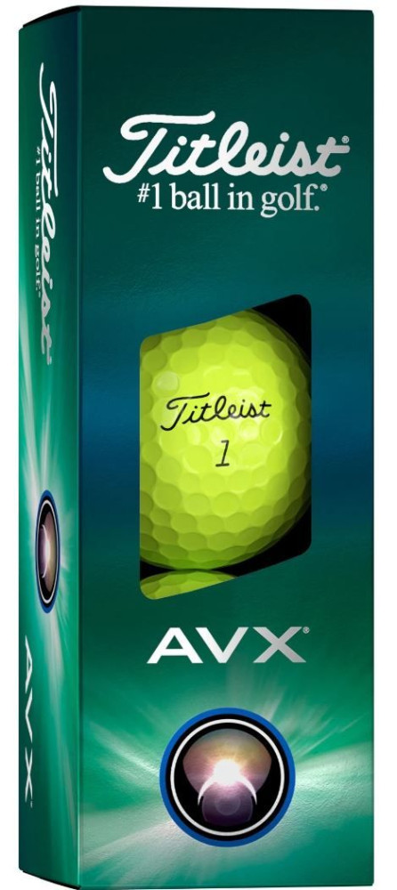 Titleist AVX - Gelb Ti-AVX-yellow