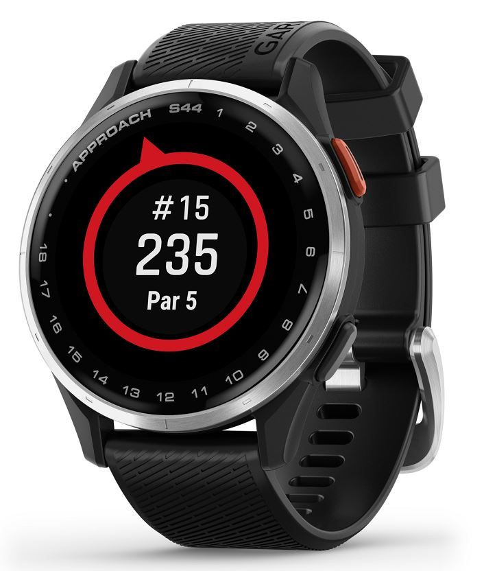 Garmin Approach® S44 Schwarz/Aluminium Garmin-S44-Schwarz/Silber-Alu
