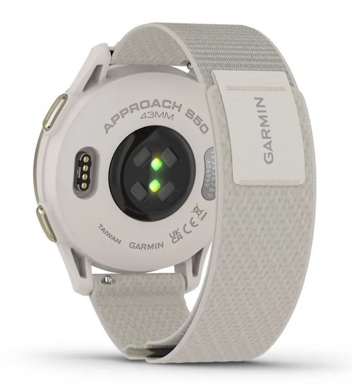 Garmin Approach® S50 Elfenbein/Cremegold Garmin-S50-Elfenbein