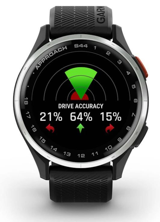 Garmin Approach® S44 Schwarz/Aluminium Garmin-S44-Schwarz/Silber-Alu