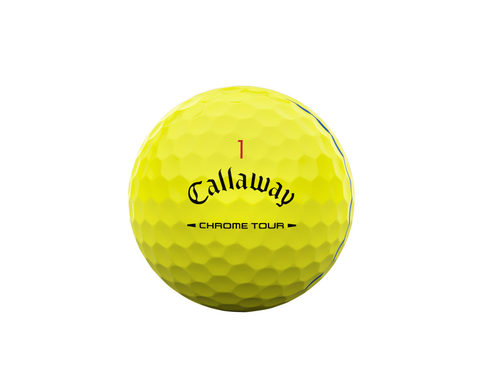 Callaway Chrome Tour Triple Track gelb - 2026 64321631280