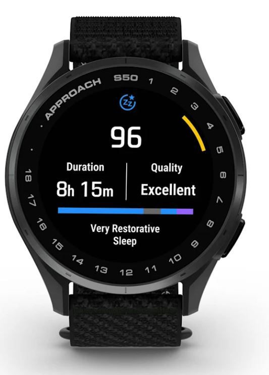 Garmin Approach® S50 Schwarz Aluminium Garmin-S50-Schwarz-Alu