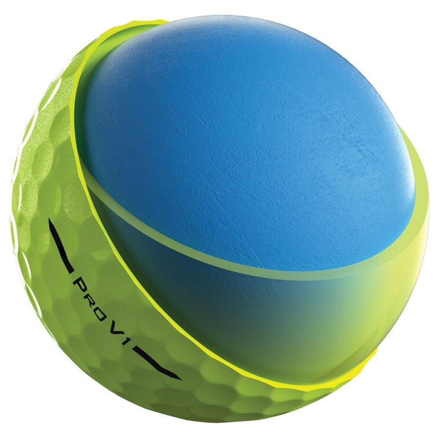 Titleist Pro V1 (2025) - yellow Titleist-Pro-V1_1-4_yellow_2025