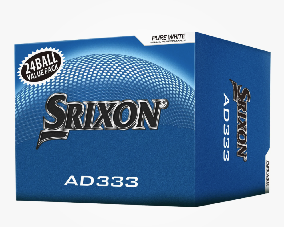 2x Srixon AD333 Value Pack (48 Bälle) + Geschenk Srixon_AD333_48Baelle_Geschenk