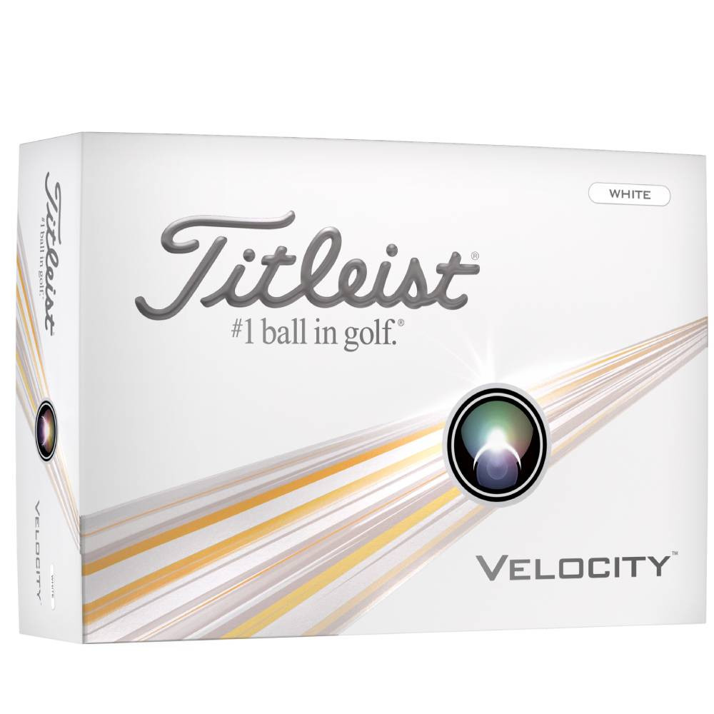 Titleist Velocity - weiss/ Happy Birthday T8026C-BIL-2HB