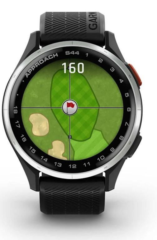 Garmin Approach® S44 Schwarz/Aluminium Garmin-S44-Schwarz/Silber-Alu