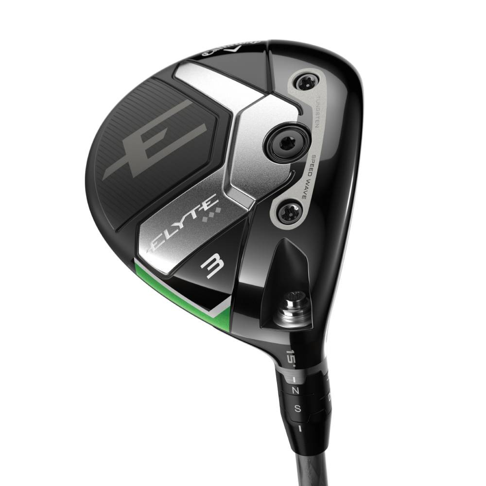Callaway Elyte Triple Diamond Fairway Wood CA-Elyte-3D-FWY-RH-18°-Stiff