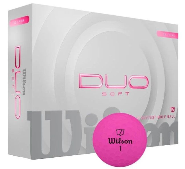 Wilson Staff Duo Soft - Pink Wilson-DuoSoft-Bälle_Pink