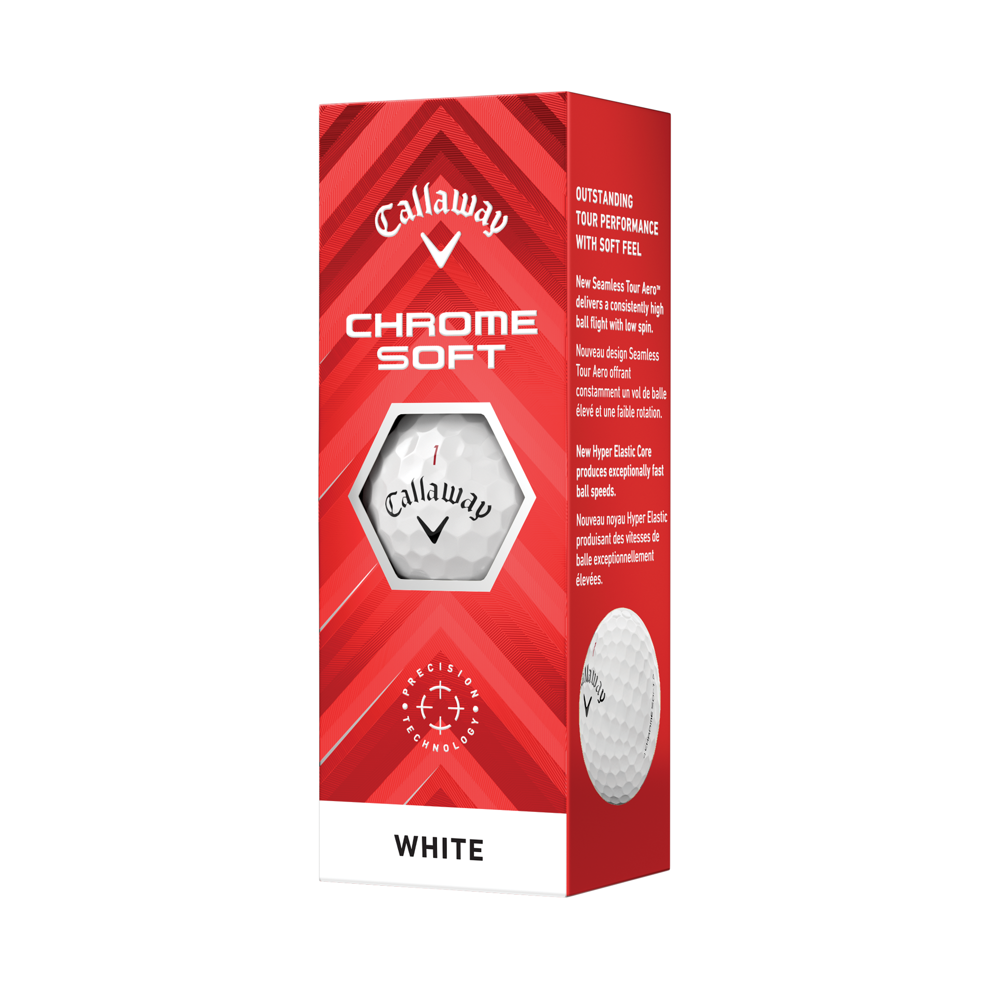 Chrome Soft Golfbälle Weiss 642126112