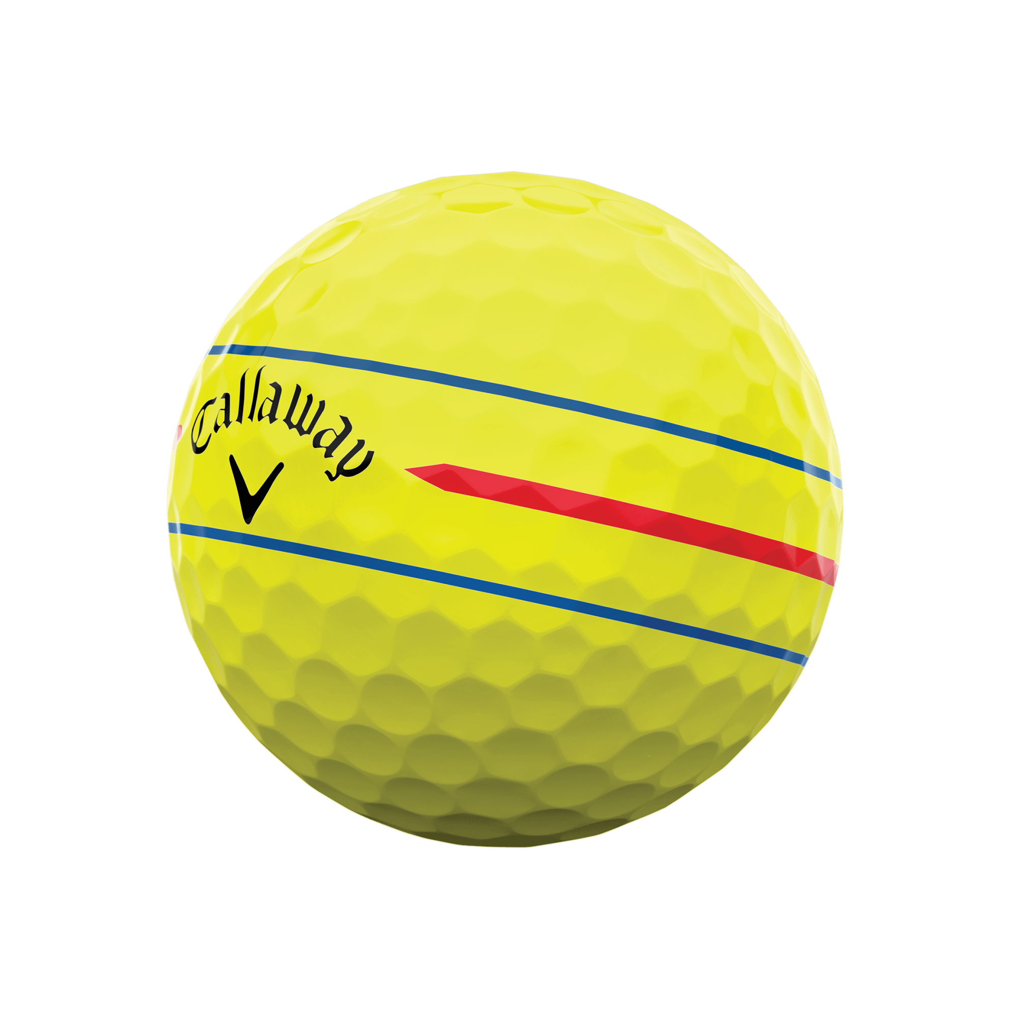 Chrome Tour 360 Triple Track Yellow Golfbälle balls-chrome-tour-360-triple-track-yellow_1