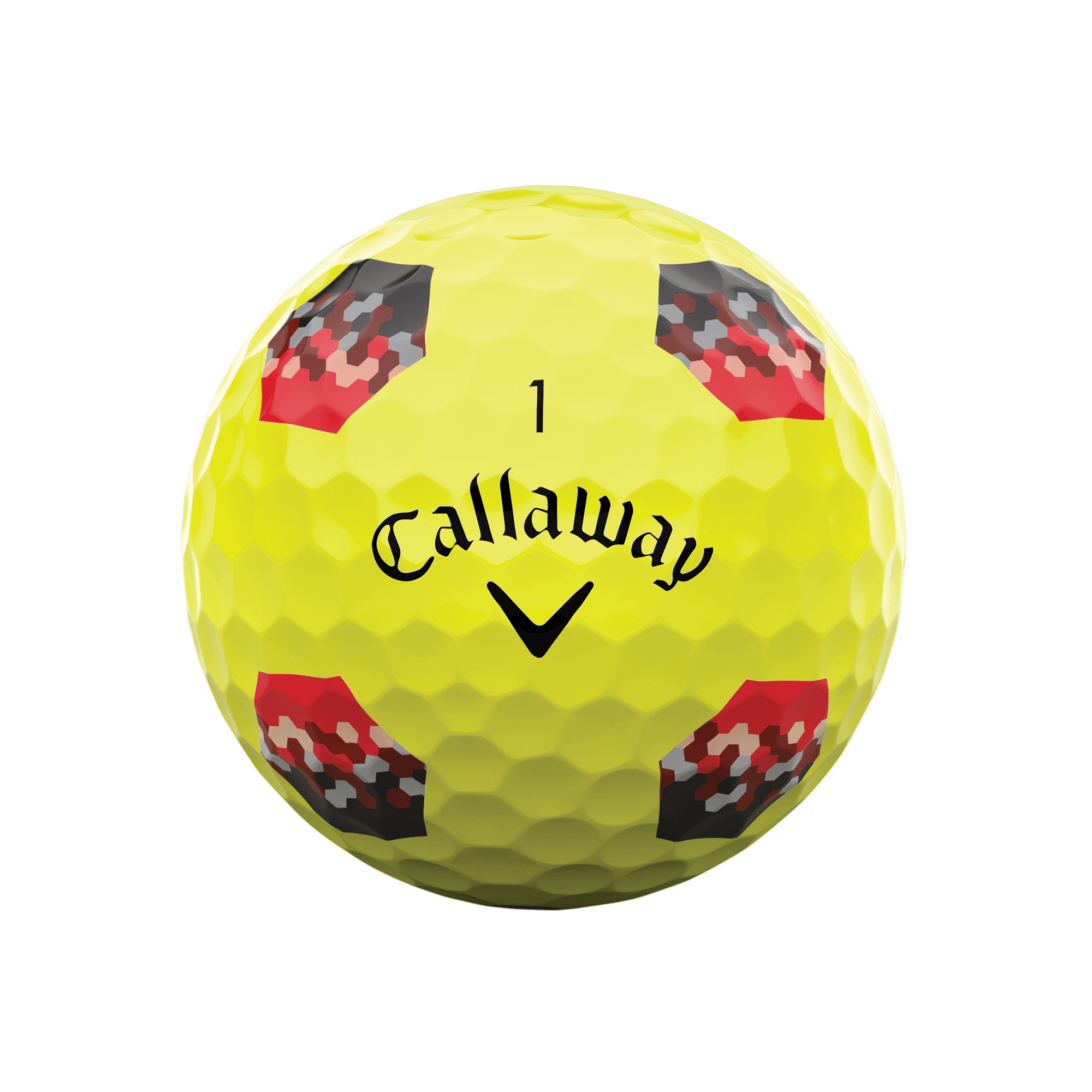 Chrome Tour TruTrack Yellow Golfbälle balls-chrome-tour-trutrack-yellow_1
