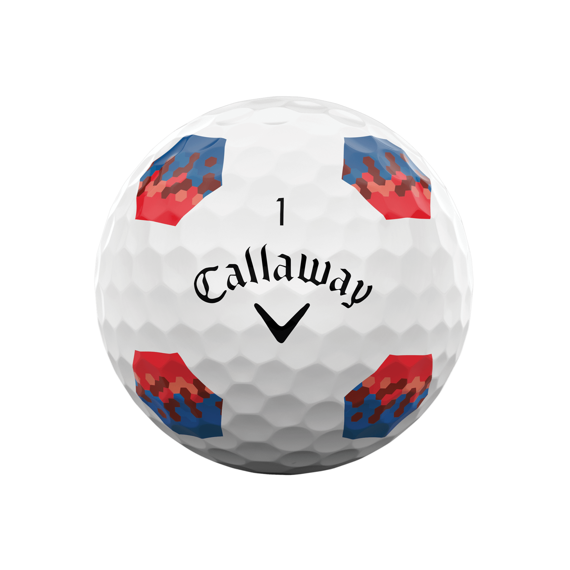Chrome Tour TruTrack Golfbälle balls-chrome-tour-trutrack_white