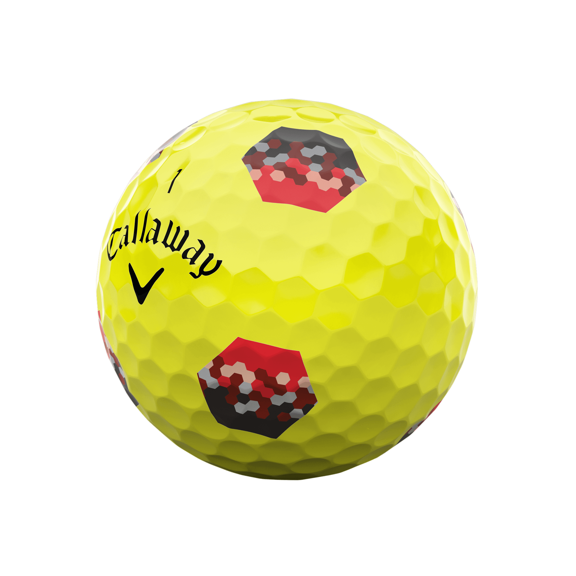 Chrome Tour X TruTrack Yellow Golfbälle balls-chrome-tour-x-trutrack-yellow_1