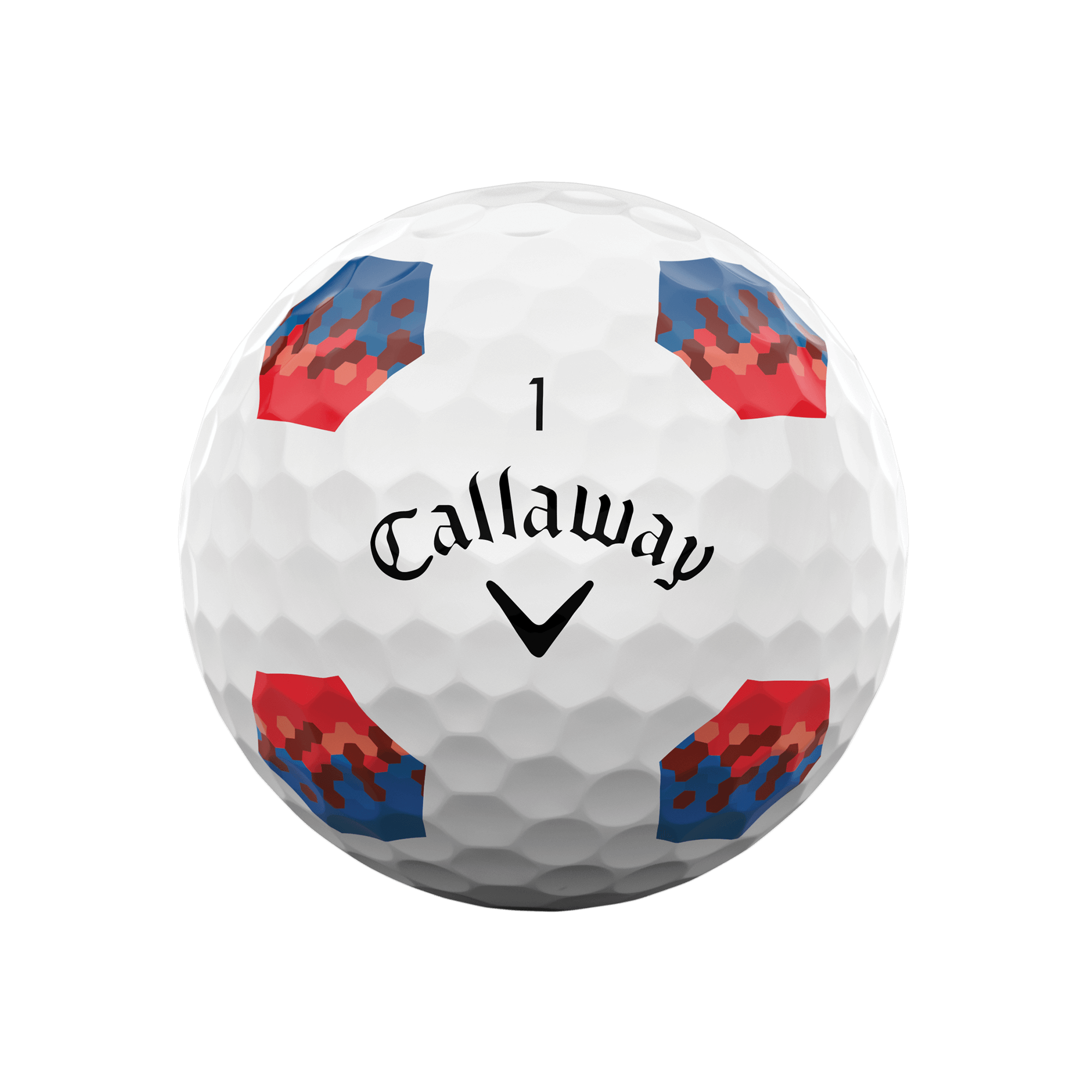 Chrome Tour X TruTrack Golfbälle balls-chrome-tour-x-trutrack_white