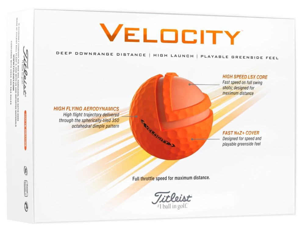 Titleist Velocity - orange Titleist-Velocity-orange