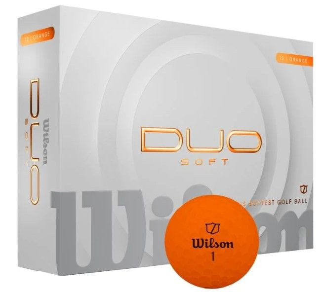Wilson Staff Duo Soft - Orange Wilson-DuoSoft-Bälle_Orange