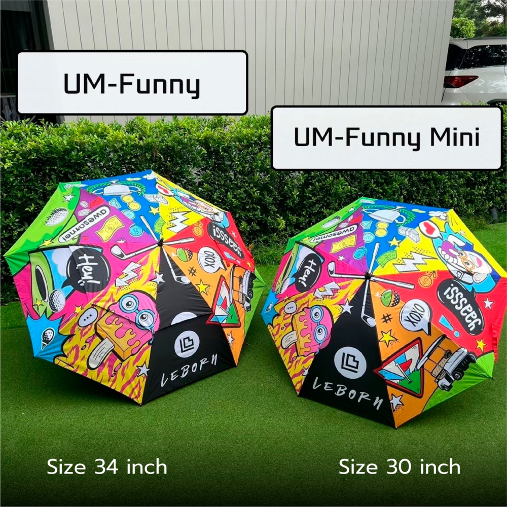 Leborn Golf Regenschirm - Funny 30 LeBorn-UM-Funny