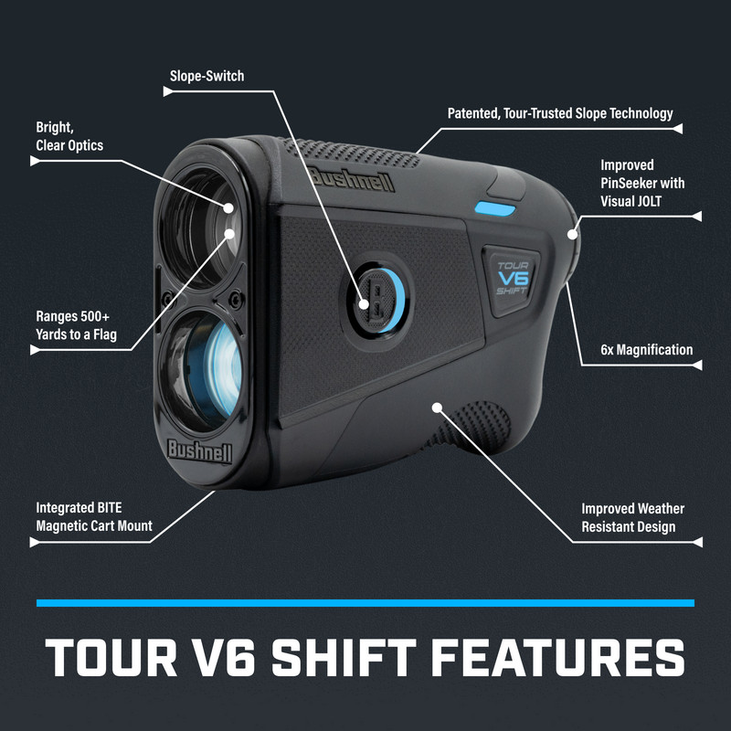 Bushnell Golf Tour V6 Shift All Black Bushnell_Golf_Tour_V6_Shift_All_Black