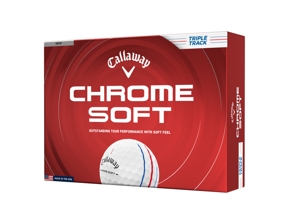Callaway Chrome Soft Triple Track weiss - 2026 64320631280