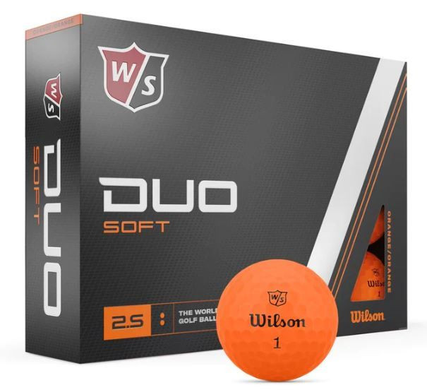 Wilson Staff Duo Soft - Matt Orange 43001178