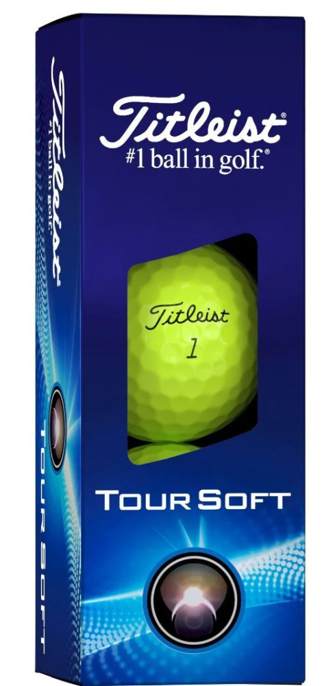Titleist Tour Soft - gelb Ti-TourSoft-yellow