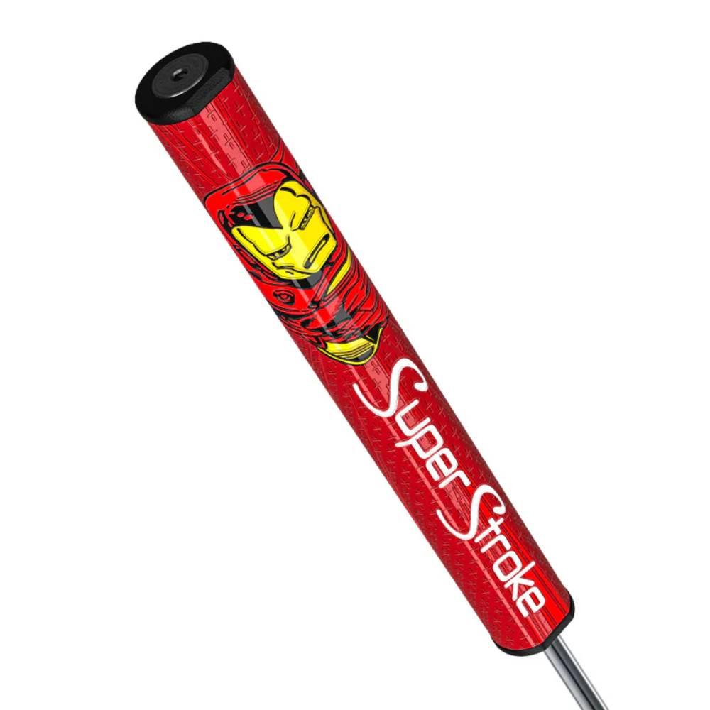 SuperStroke Zenergy Tour 2.0 Marvel Putter Grip + Ballmarker - Ironman 51-A2306-3