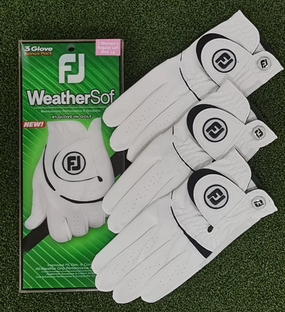 Footjoy WeatherSof 3er Pack - Damen FJ-WeatherSof-3er-Damen-LH-S