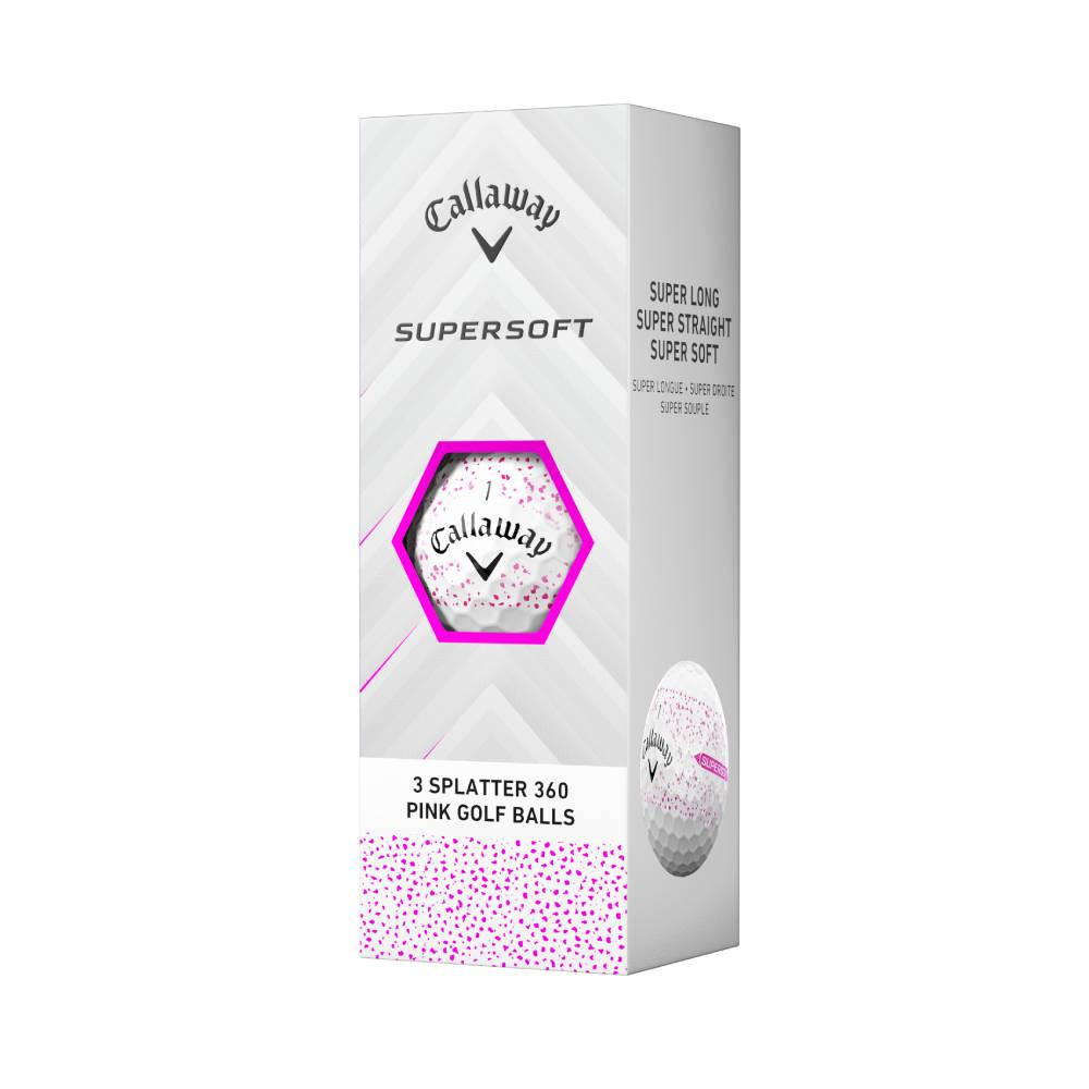 Callaway Supersoft Splatter Pink 6419362128221