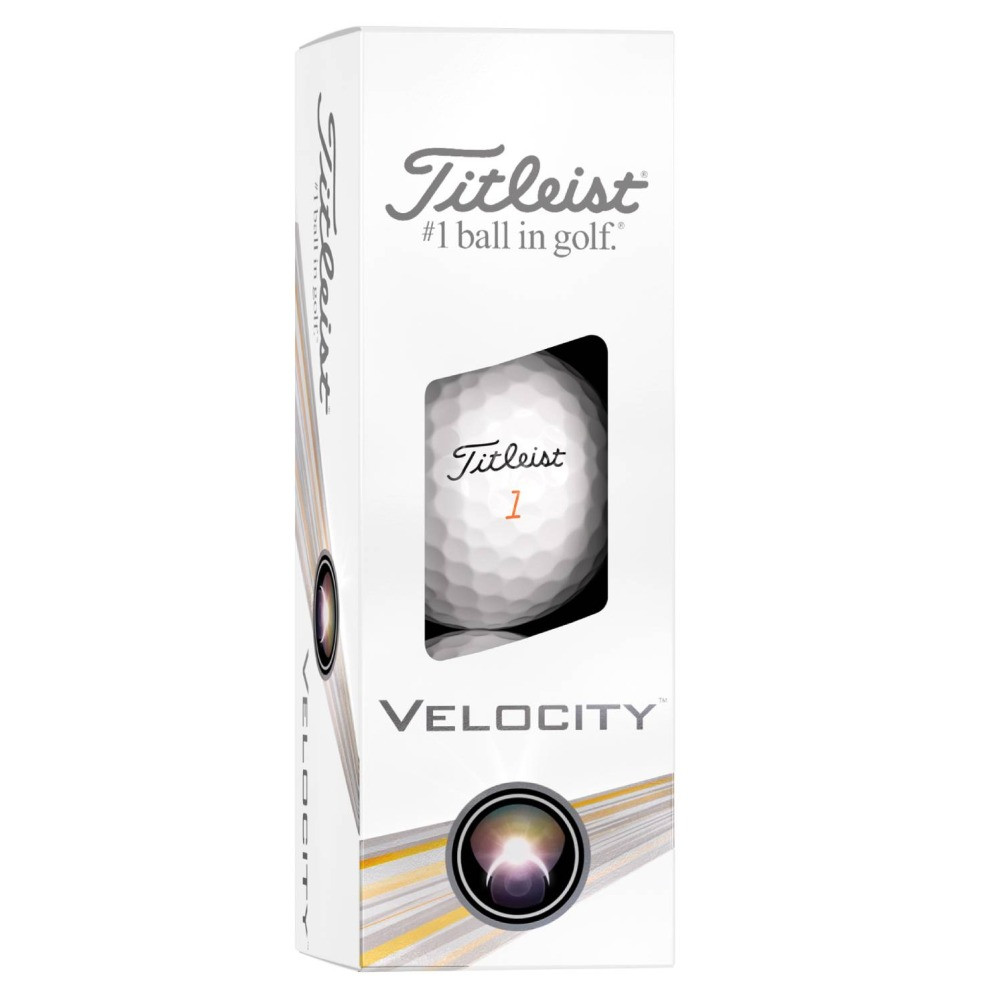 Titleist Velocity - weiss/ Happy Birthday T8026C-BIL-2HB