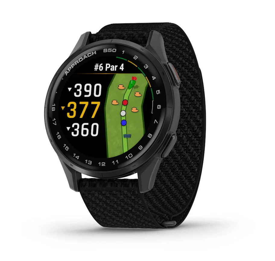 Garmin Approach® S50 Schwarz Aluminium Garmin-S50-Schwarz-Alu