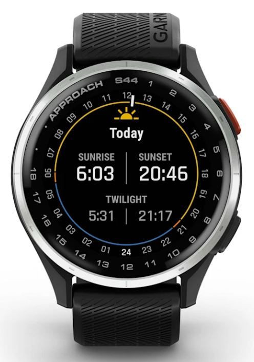 Garmin Approach® S44 Schwarz/Aluminium Garmin-S44-Schwarz/Silber-Alu