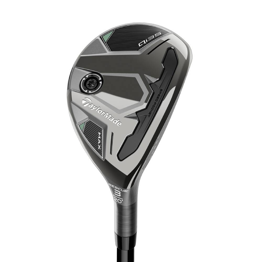 TaylorMade Qi35 Max Hybrid TM-QI35-Max-Hyb-LH-20°-Reg-FujikuraAirspeederHY