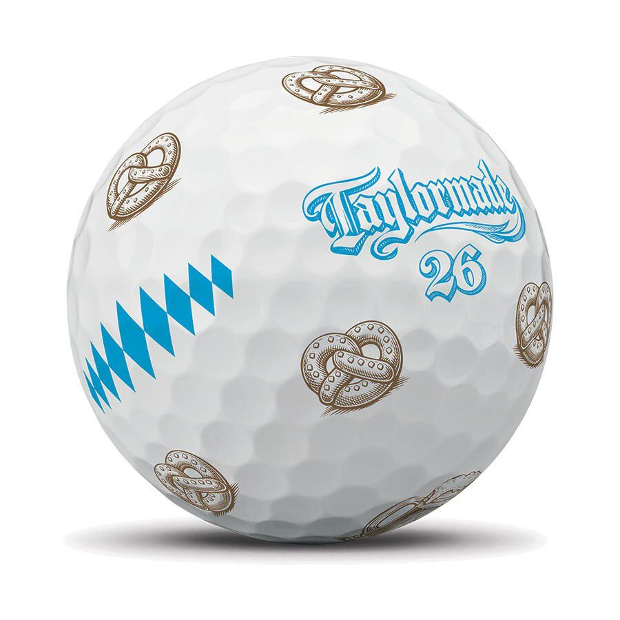 Taylormade TP5 pix Pretzel and Stein Golf Balls Taylormade_Oktoberfest_Ball